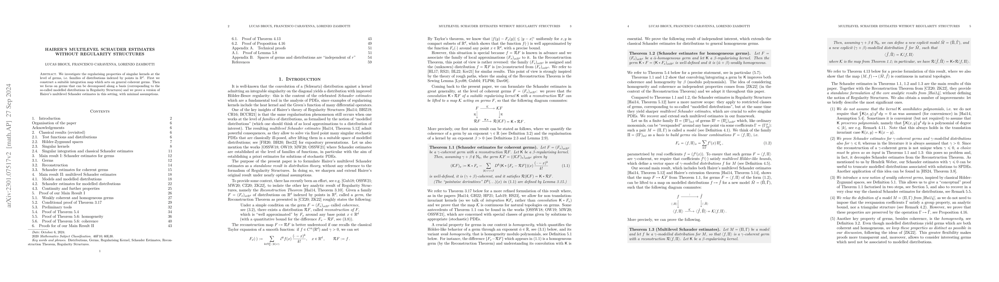 Thumbnail for Hairer's multilevel Schauder estimates without Regularity Structures