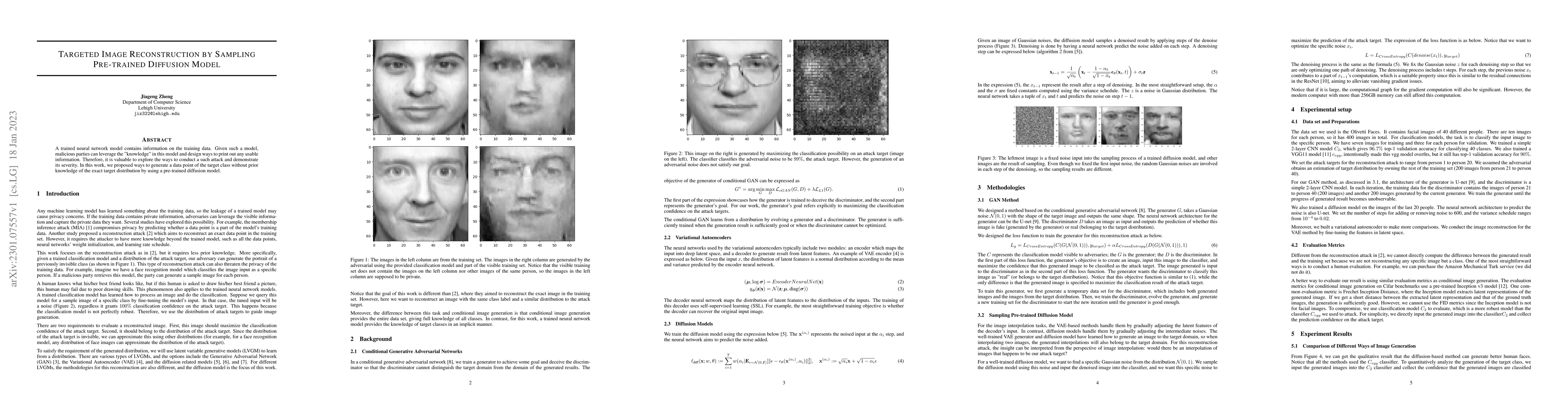 Thumbnail for Targeted Image Reconstruction by Sampling Pre-trained Diffusion Model