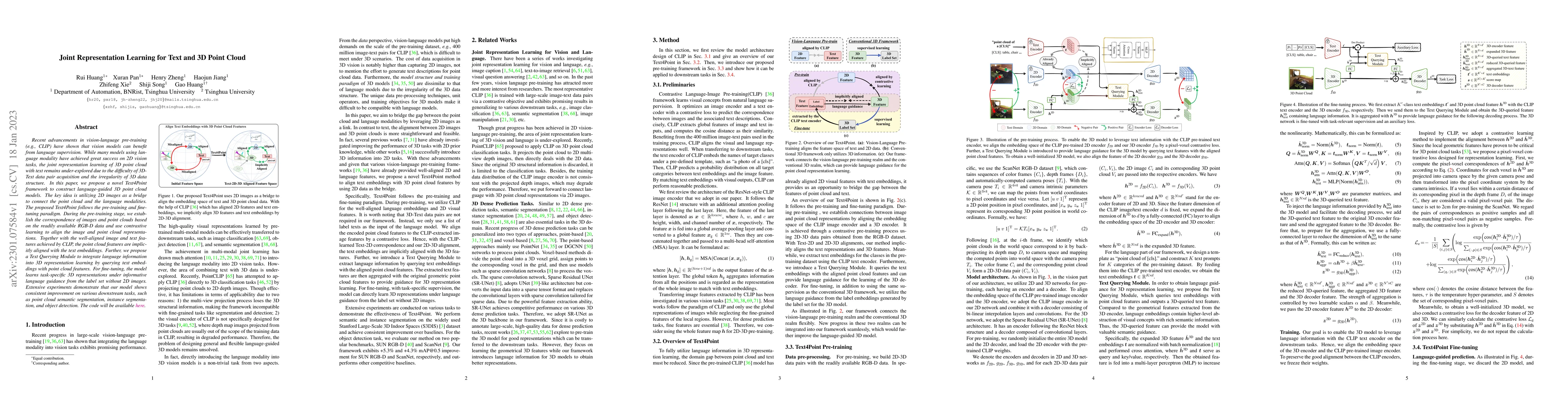 Thumbnail for Joint Representation Learning for Text and 3D Point Cloud