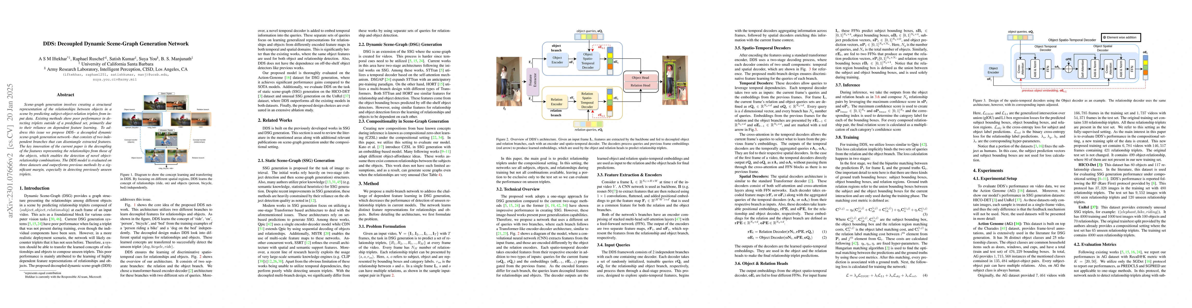 Thumbnail for DDS: Decoupled Dynamic Scene-Graph Generation Network