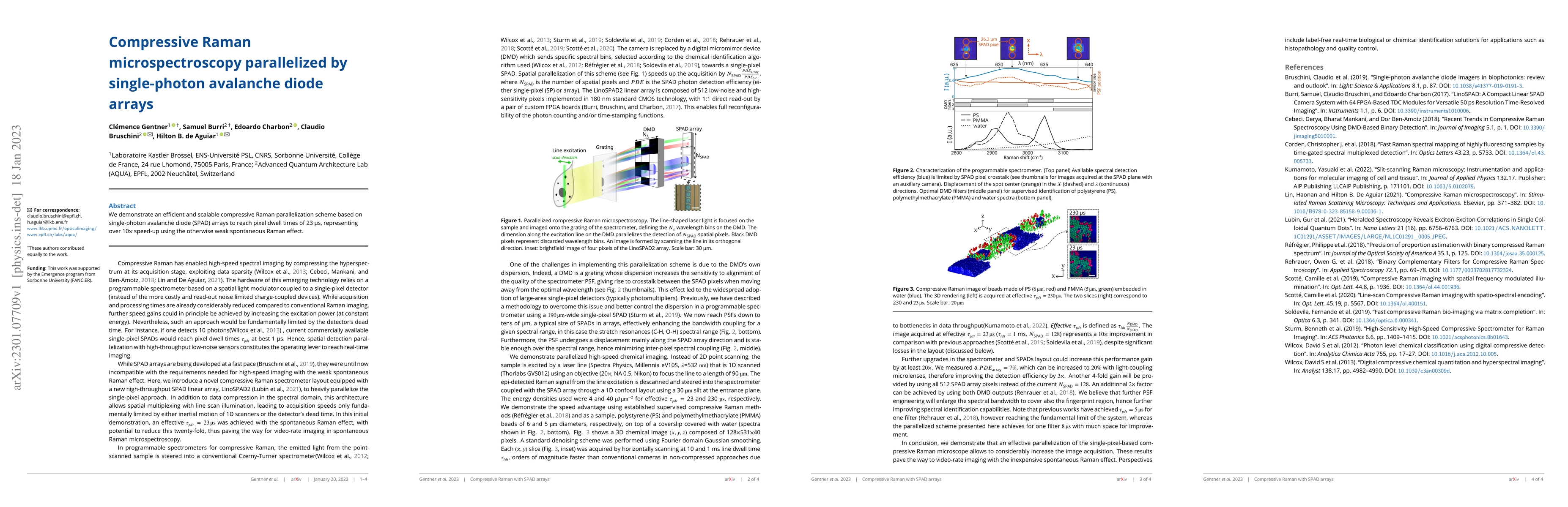 Thumbnail for Compressive Raman microspectroscopy parallelized by single-photon
  avalanche diode arrays