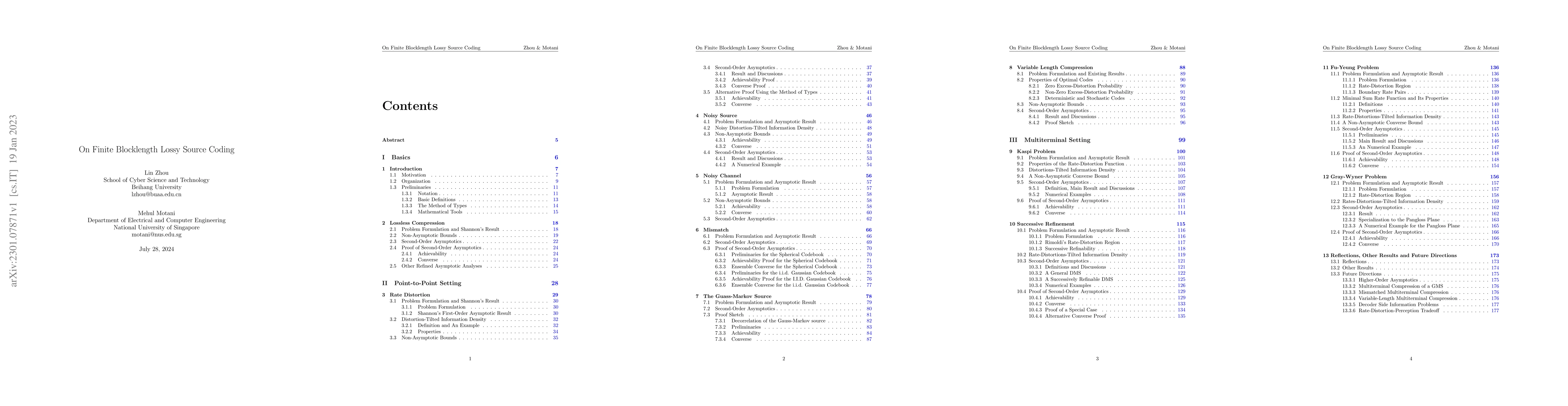 Thumbnail for On Finite Blocklength Lossy Source Coding