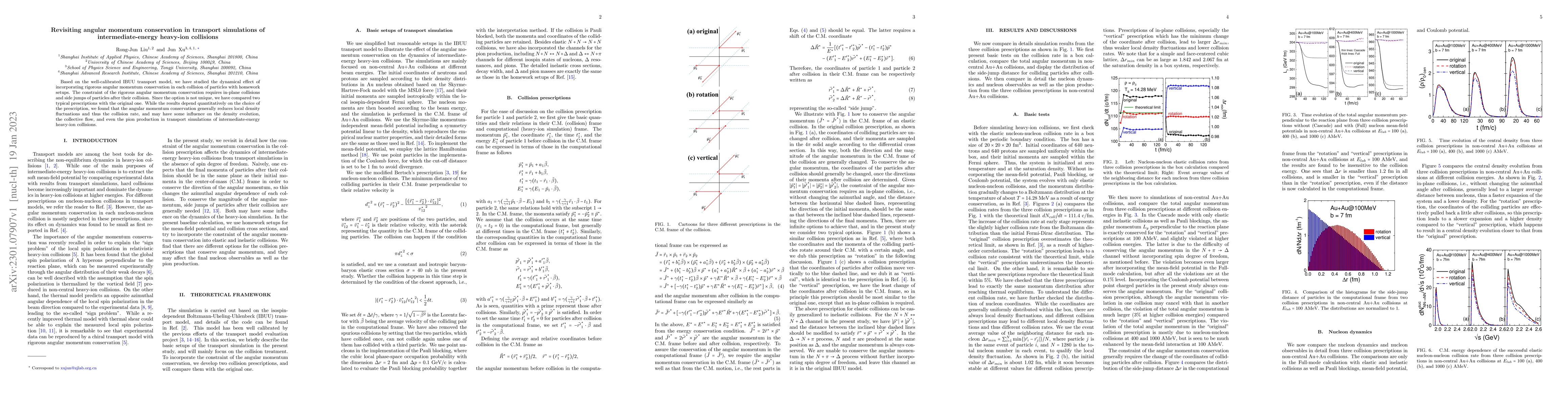 Thumbnail for Revisiting angular momentum conservation in transport simulations of
  intermediate-energy heavy-ion collisions