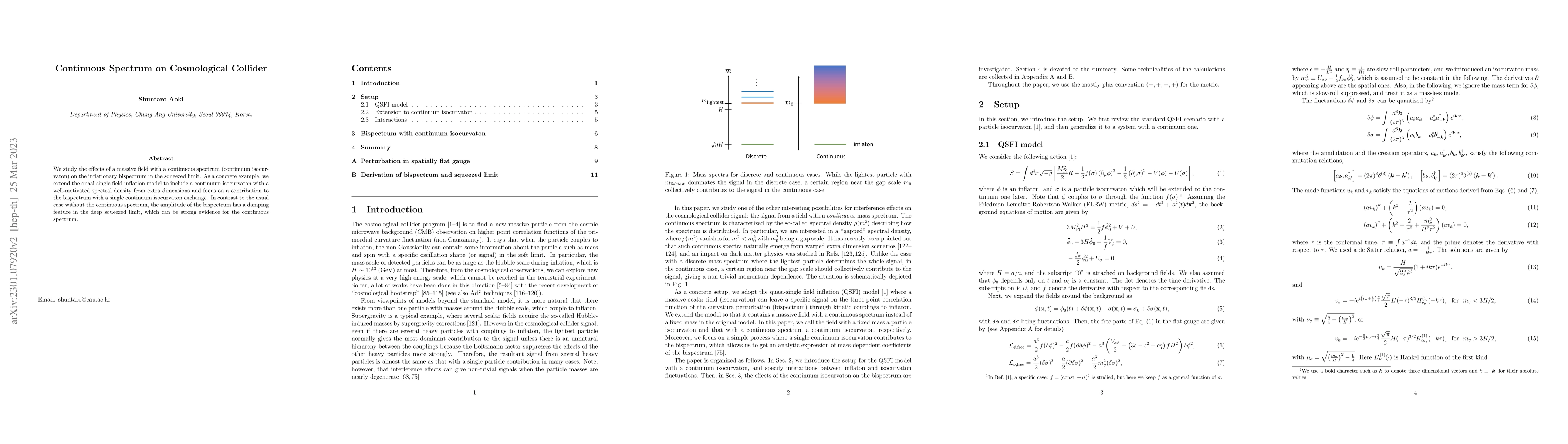 Thumbnail for Continuous Spectrum on Cosmological Collider