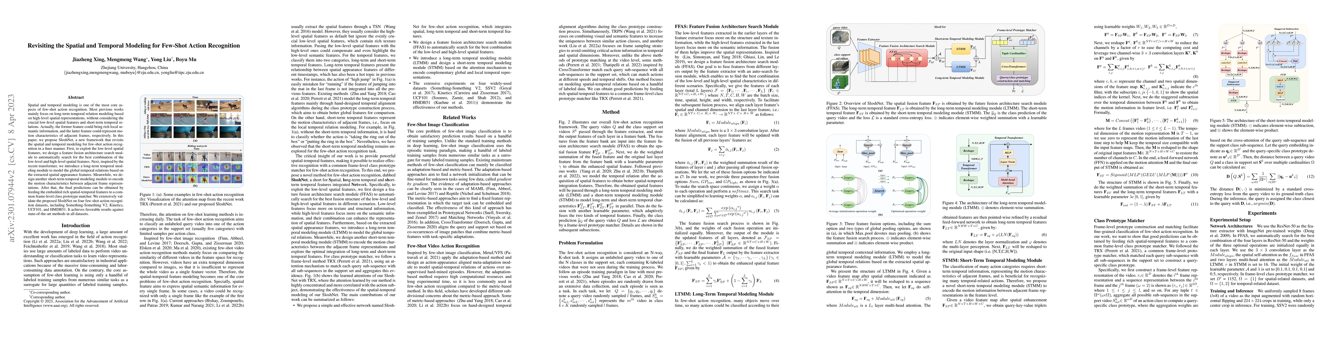 Thumbnail for Revisiting the Spatial and Temporal Modeling for Few-shot Action
  Recognition
