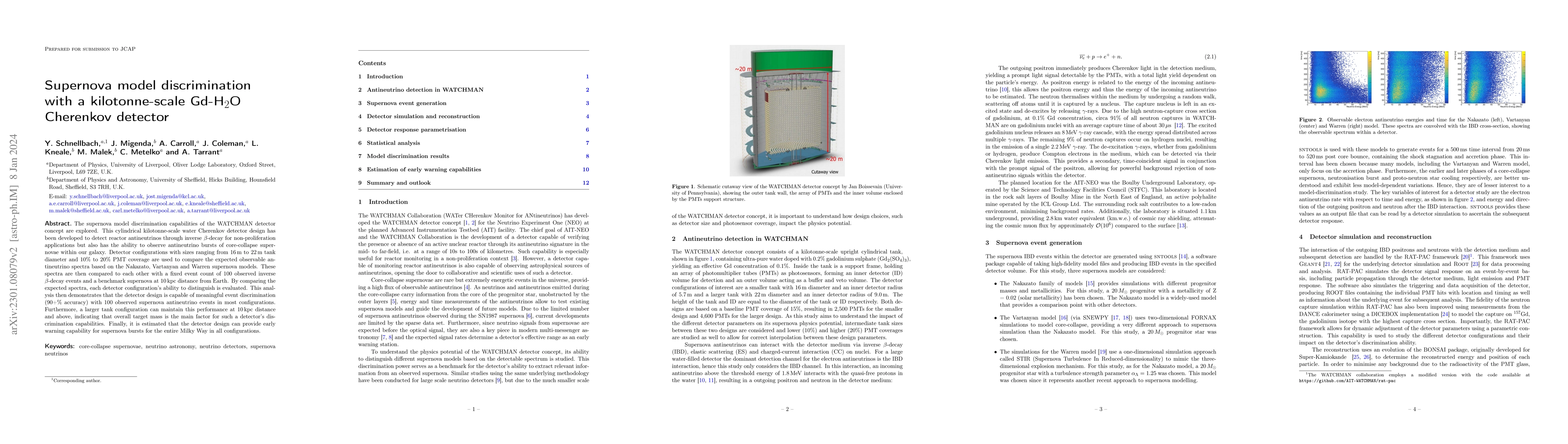Thumbnail for Supernova model discrimination with a kilotonne-scale Gd-H$_{2}$O
  Cherenkov detector