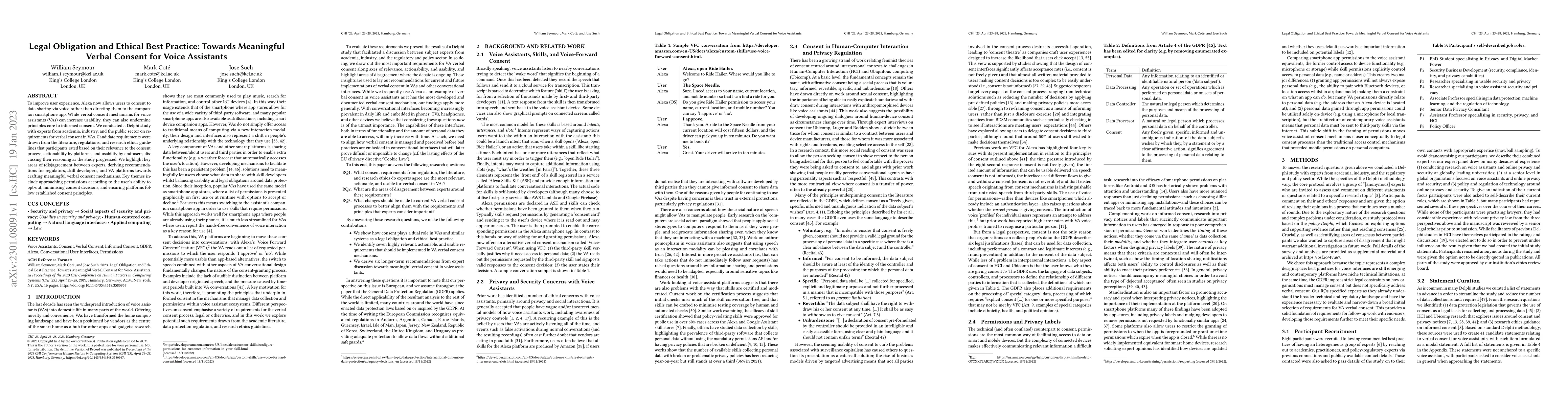 Thumbnail for Legal Obligation and Ethical Best Practice: Towards Meaningful Verbal
  Consent for Voice Assistants