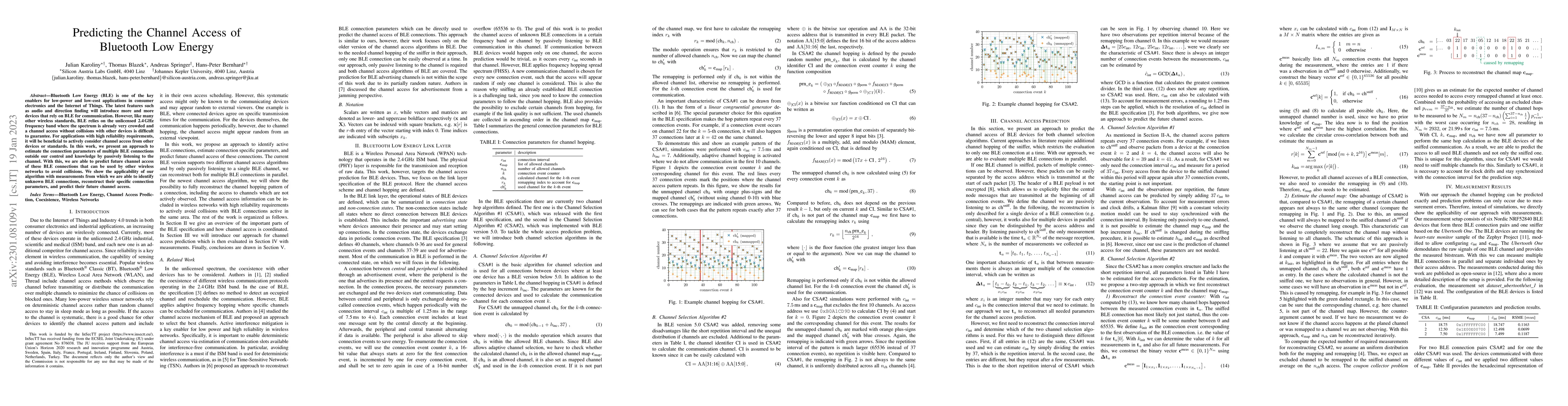Thumbnail for Predicting the Channel Access of Bluetooth Low Energy