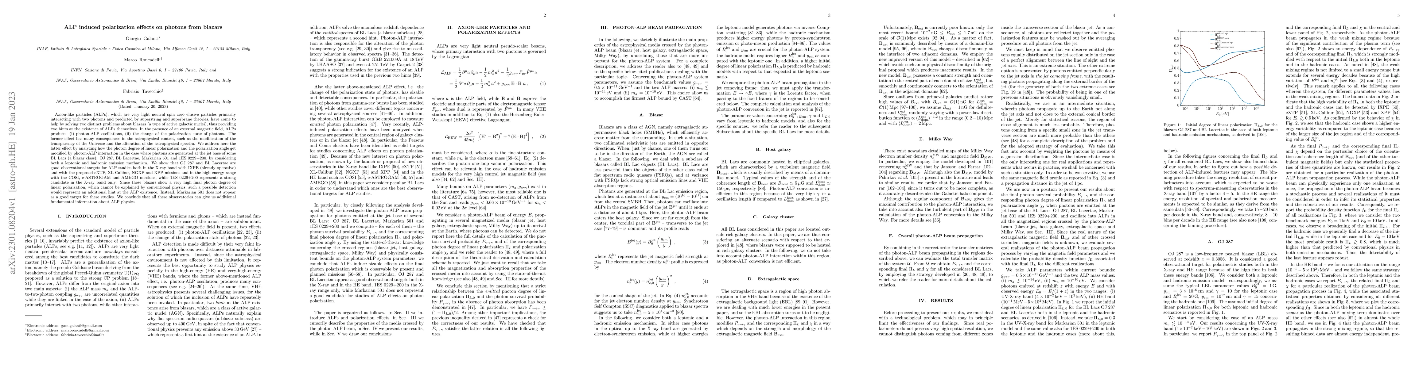 Thumbnail for ALP induced polarization effects on photons from blazars