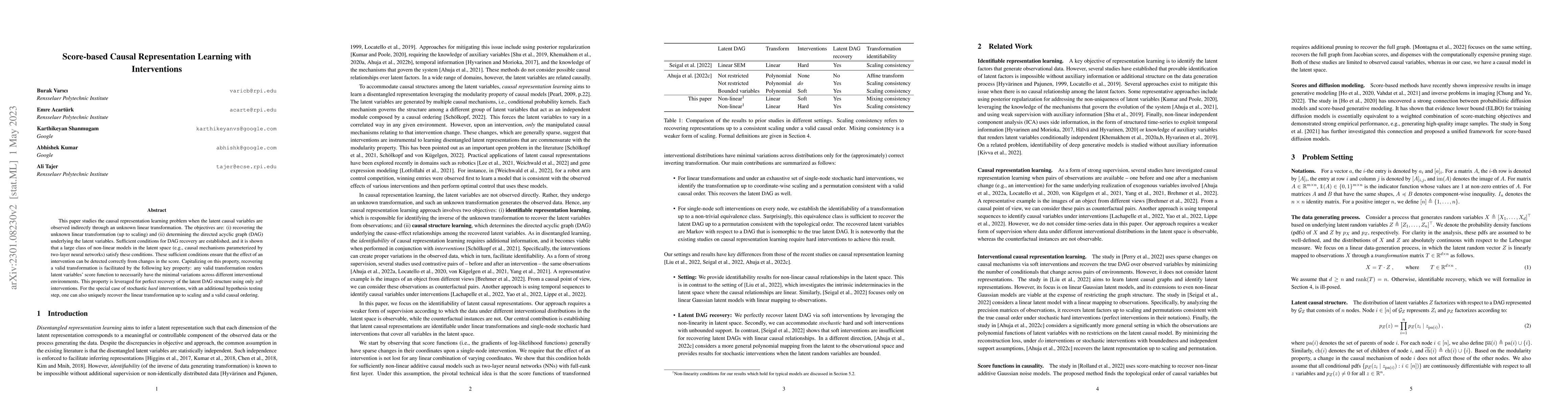 Thumbnail for Score-based Causal Representation Learning with Interventions