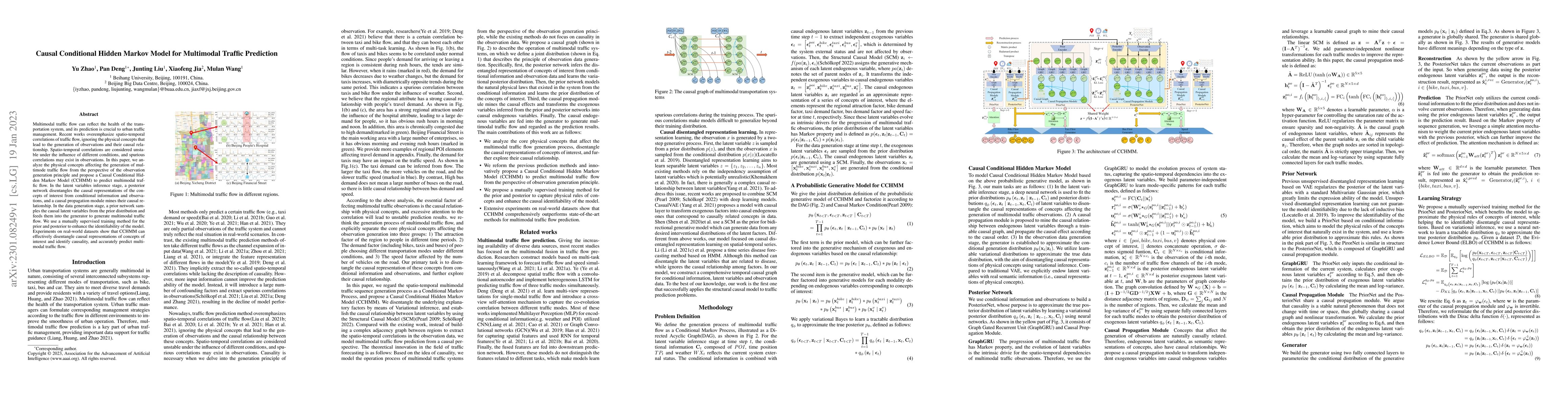 Thumbnail for Causal conditional hidden Markov model for multimodal traffic prediction