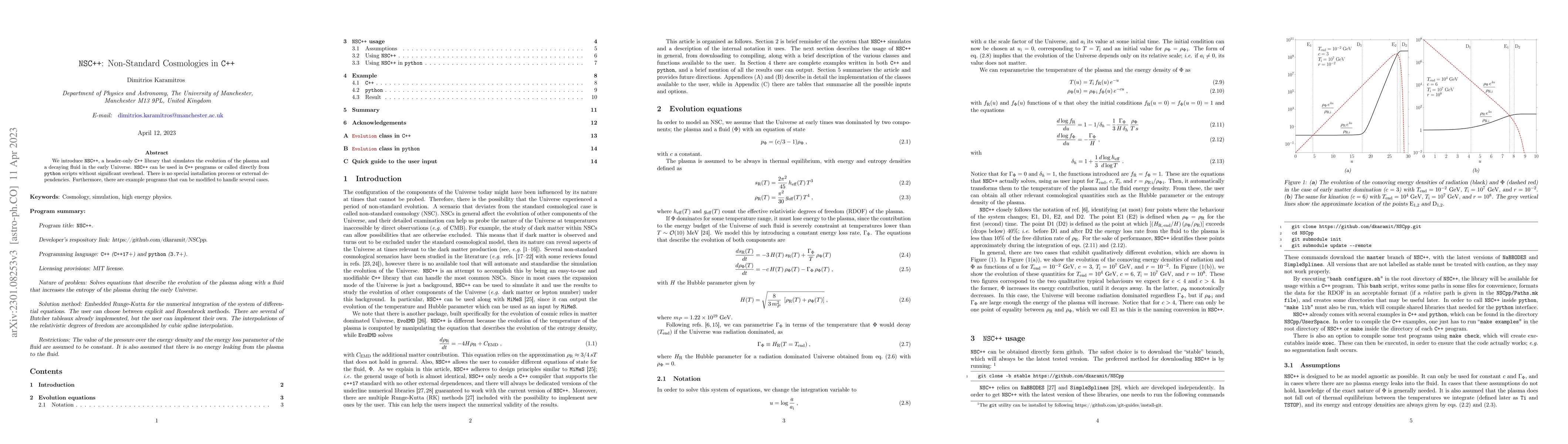 Thumbnail for NSC++: Non-Standard Cosmologies in C++