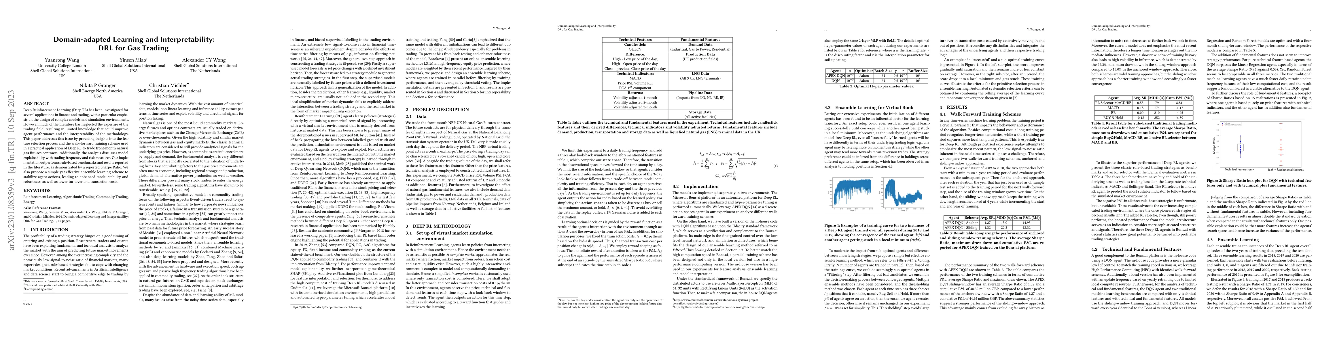 Thumbnail for Domain-adapted Learning and Interpretability: DRL for Gas Trading