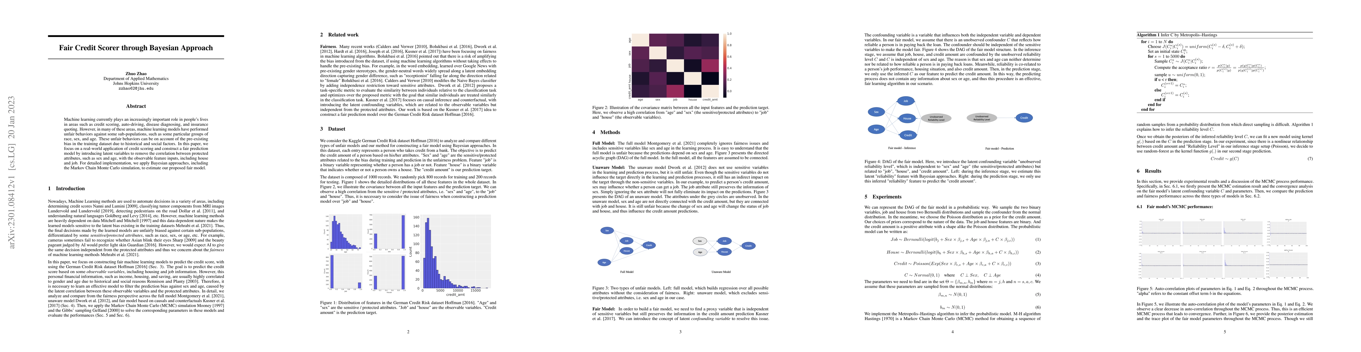 Thumbnail for Fair Credit Scorer through Bayesian Approach