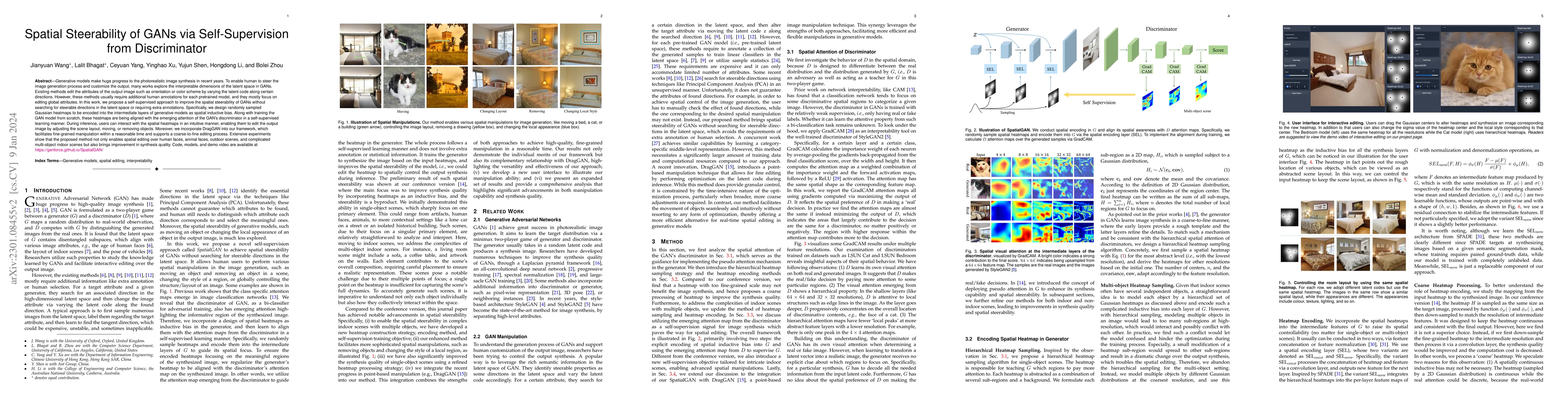 Thumbnail for Spatial Steerability of GANs via Self-Supervision from Discriminator