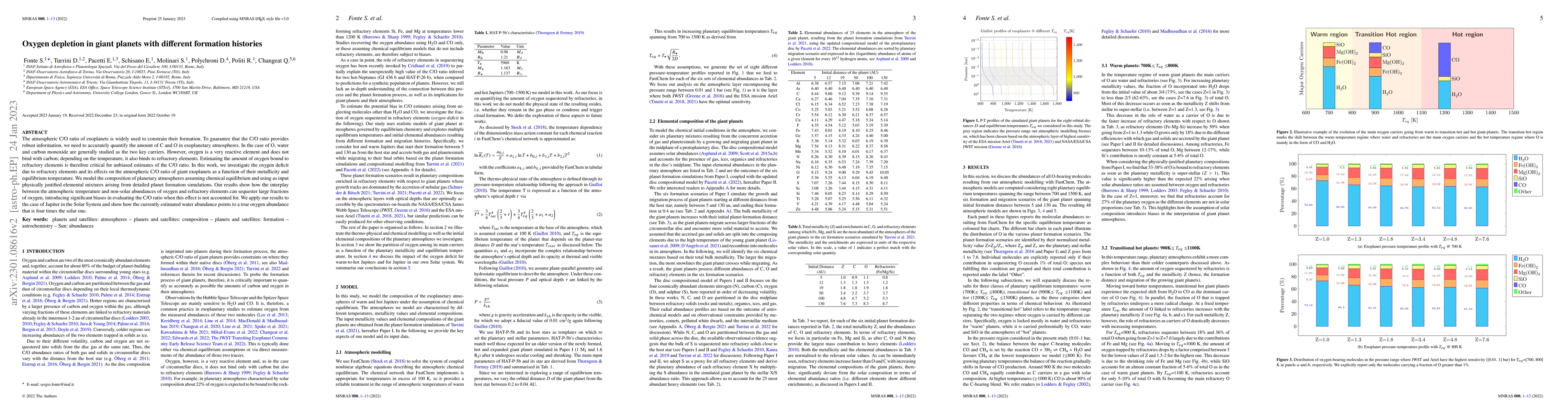Thumbnail for Oxygen depletion in giant planets with different formation histories