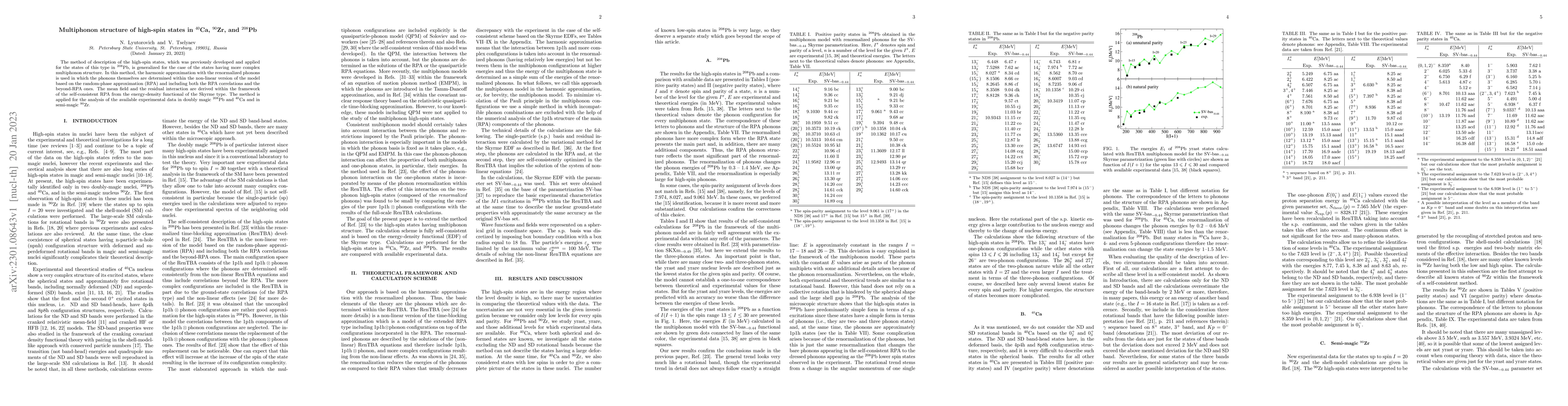 Thumbnail for Multiphonon structure of high-spin states in $^{40}$Ca, $^{90}$Zr, and
  $^{208}$Pb