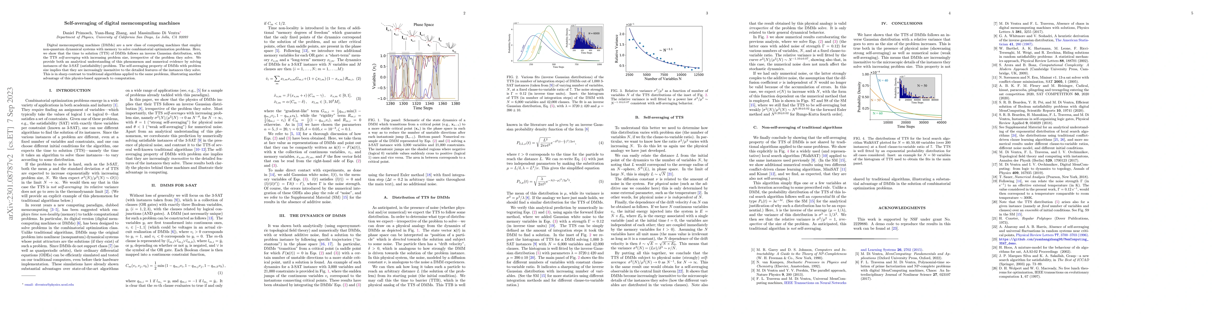 Thumbnail for Self-averaging of digital memcomputing machines