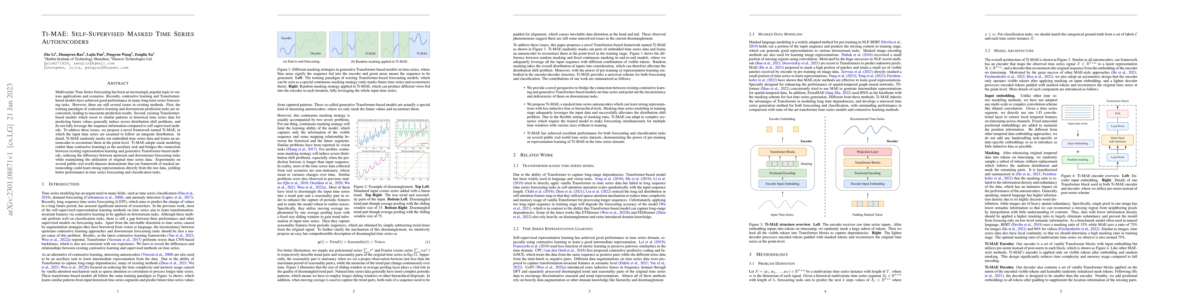 Thumbnail for Ti-MAE: Self-Supervised Masked Time Series Autoencoders
