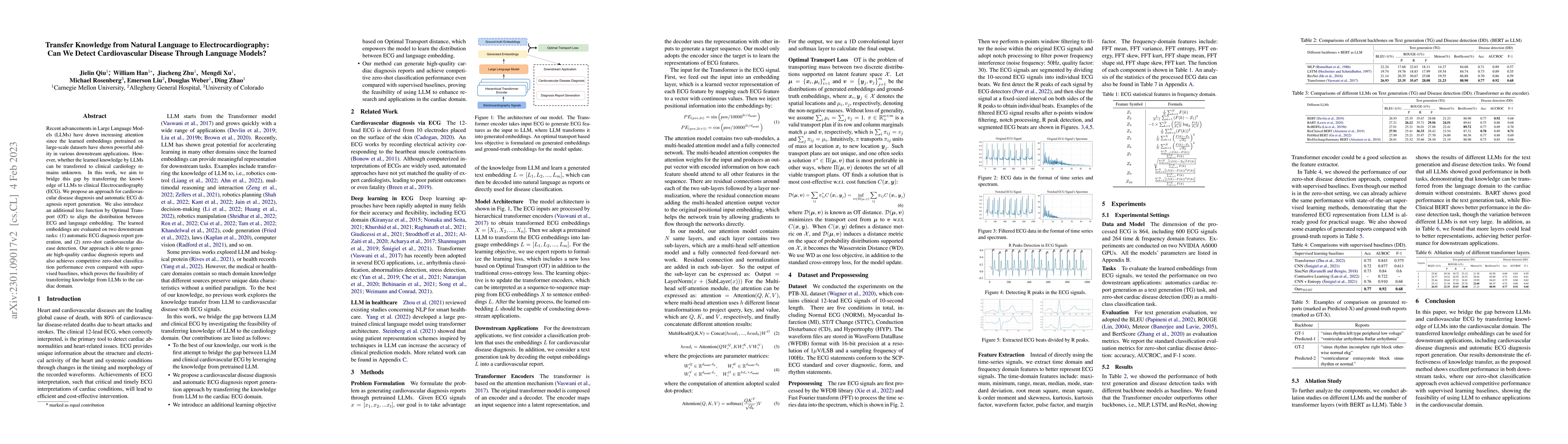 Thumbnail for Transfer Knowledge from Natural Language to Electrocardiography: Can We
  Detect Cardiovascular Disease Through Language Models?