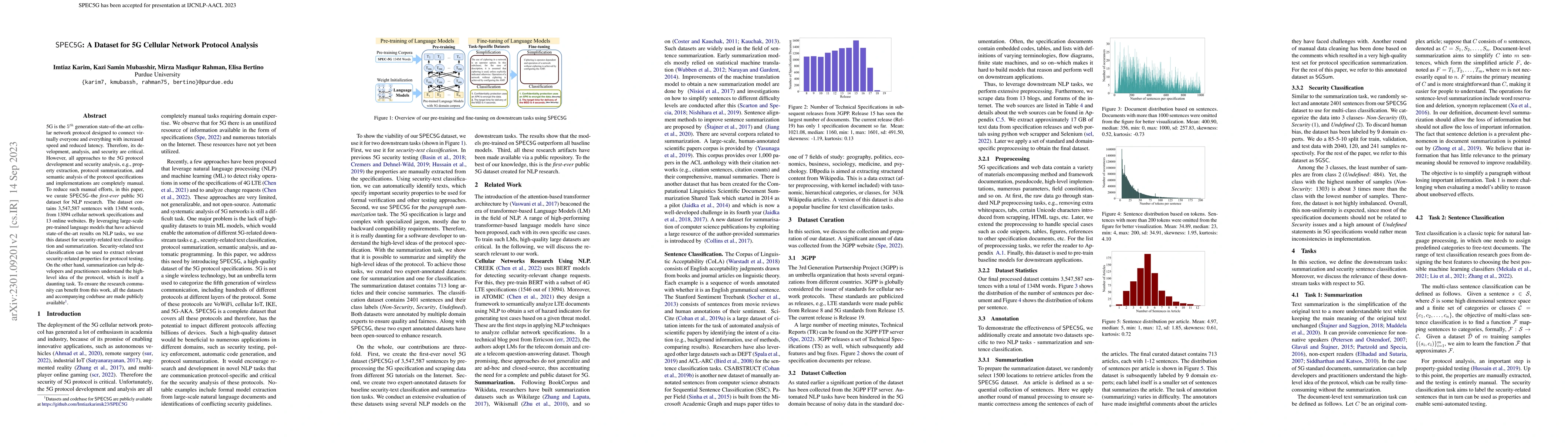 Thumbnail for SPEC5G: A Dataset for 5G Cellular Network Protocol Analysis