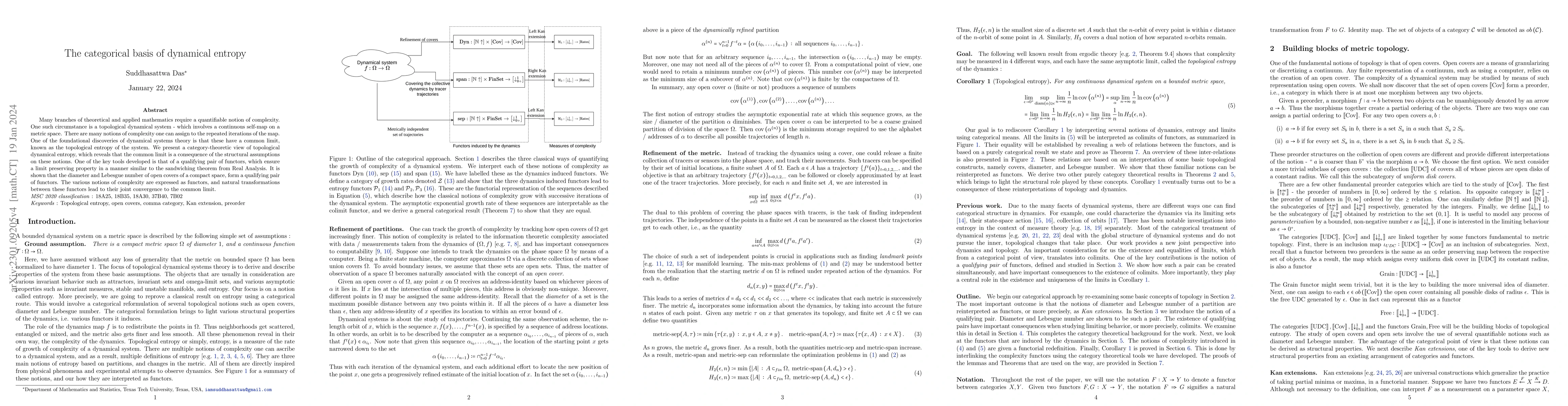 Thumbnail for The categorical basis of dynamical entropy