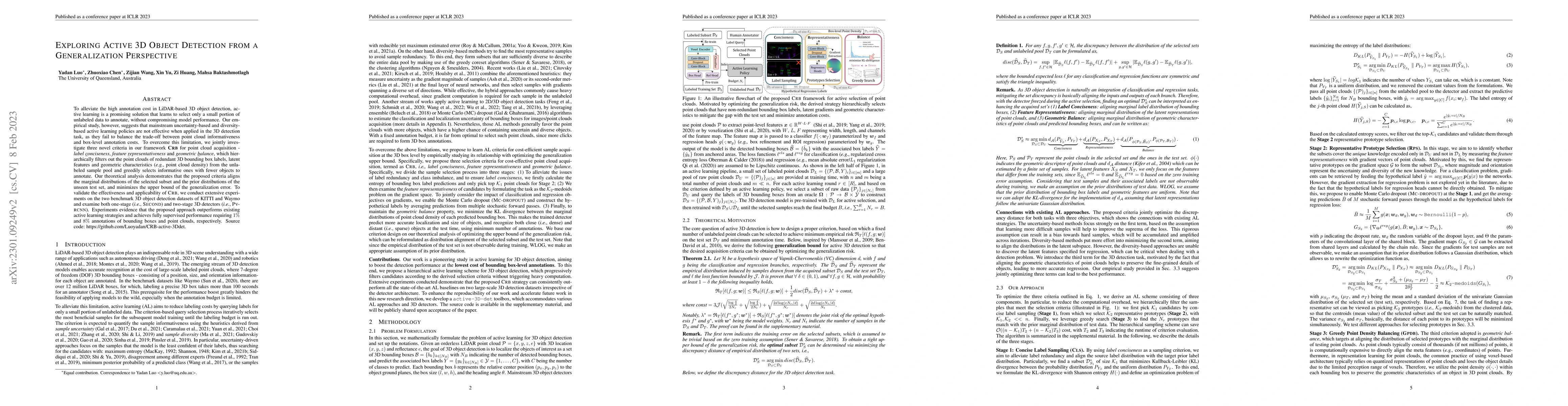 Thumbnail for Exploring Active 3D Object Detection from a Generalization Perspective