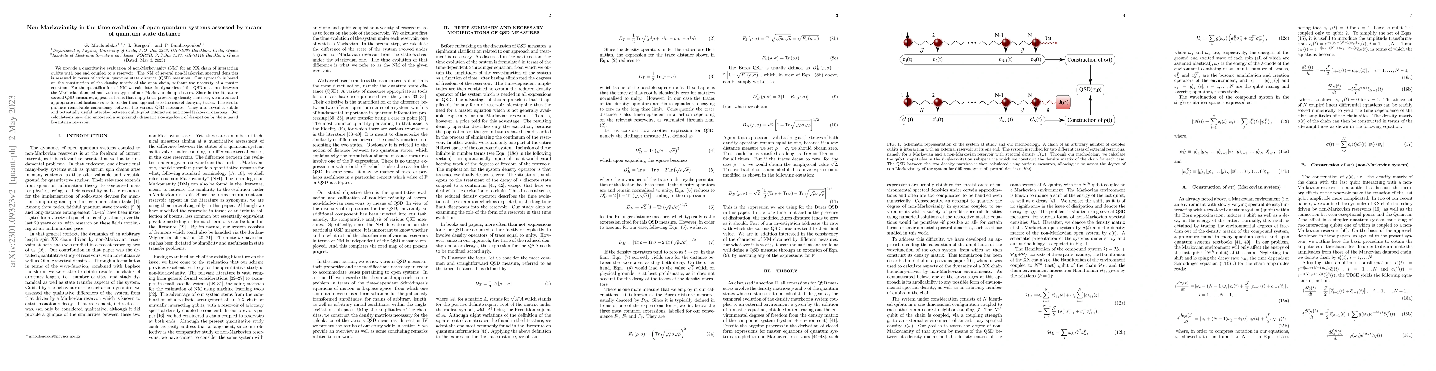 Thumbnail for Non-Markovianity in the time evolution of open quantum systems assessed
  by means of quantum state distance