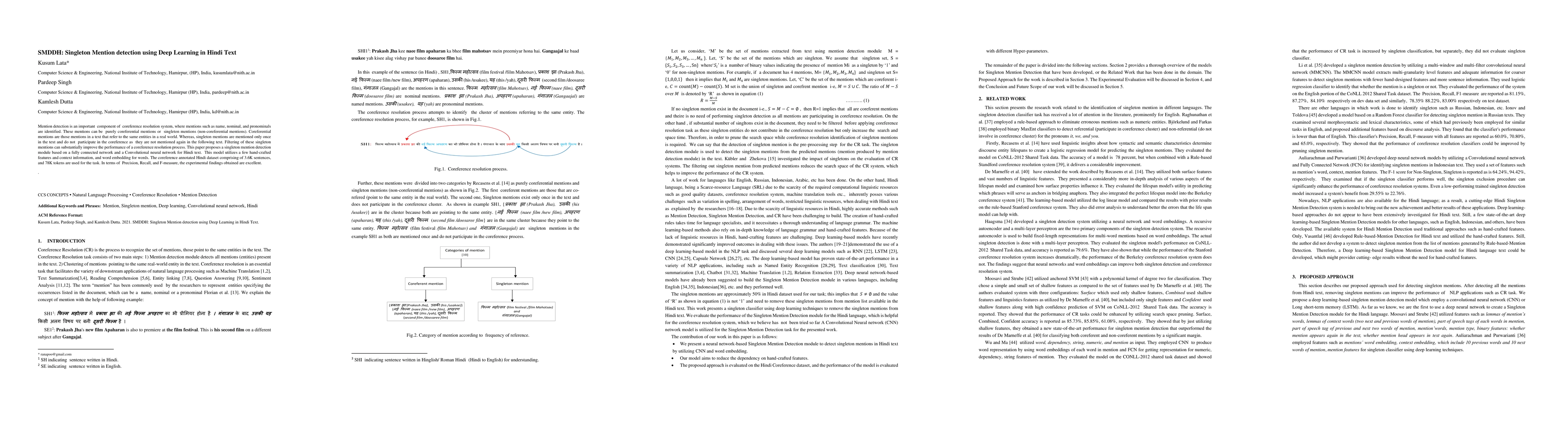 Thumbnail for SMDDH: Singleton Mention detection using Deep Learning in Hindi Text