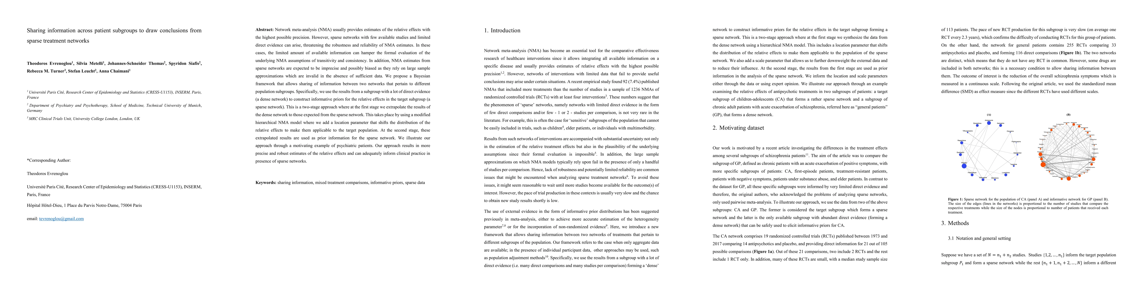 Thumbnail for Sharing information across patient subgroups to draw conclusions from
  sparse treatment networks