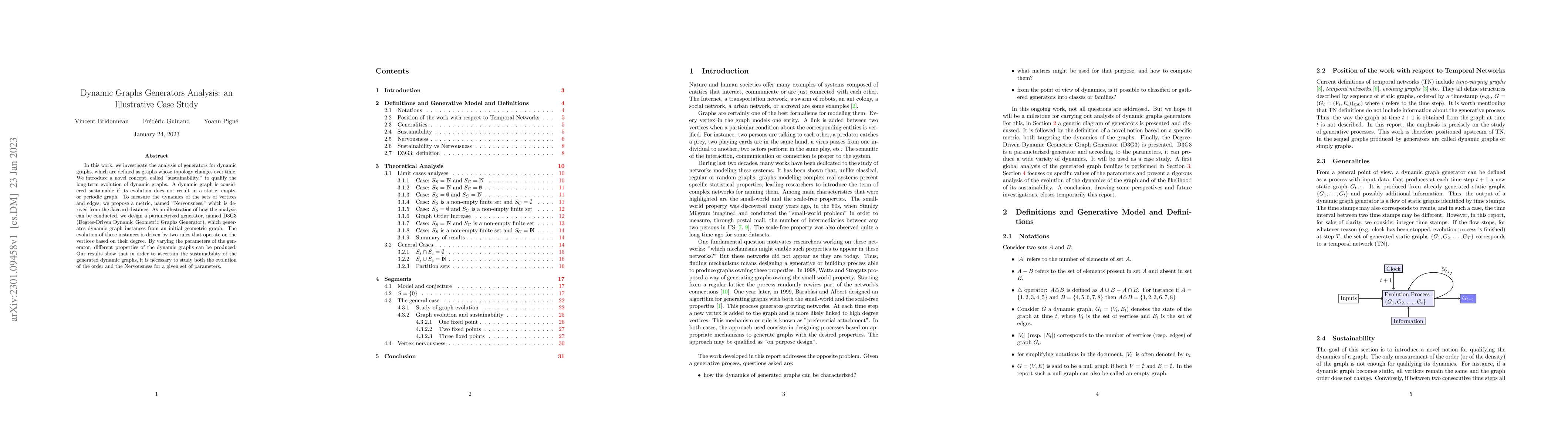 Thumbnail for Dynamic Graphs Generators Analysis : an Illustrative Case Study