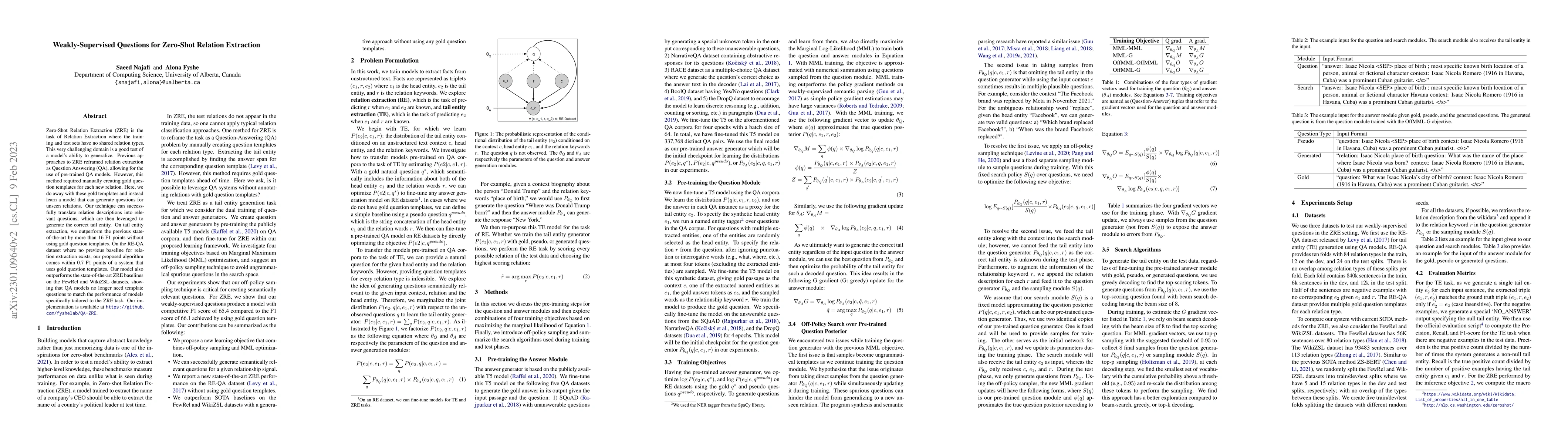 Thumbnail for Weakly-Supervised Questions for Zero-Shot Relation Extraction