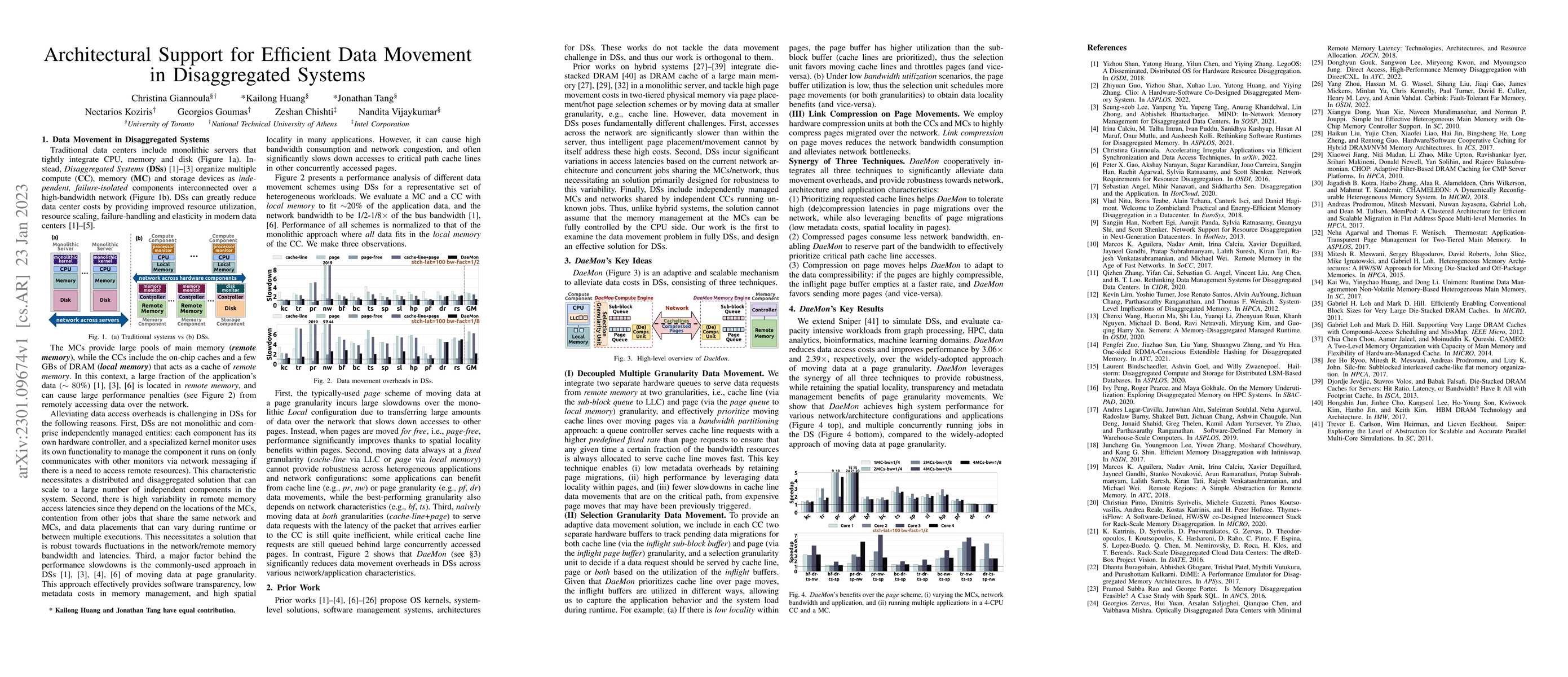 Thumbnail for Architectural Support for Efficient Data Movement in Disaggregated
  Systems
