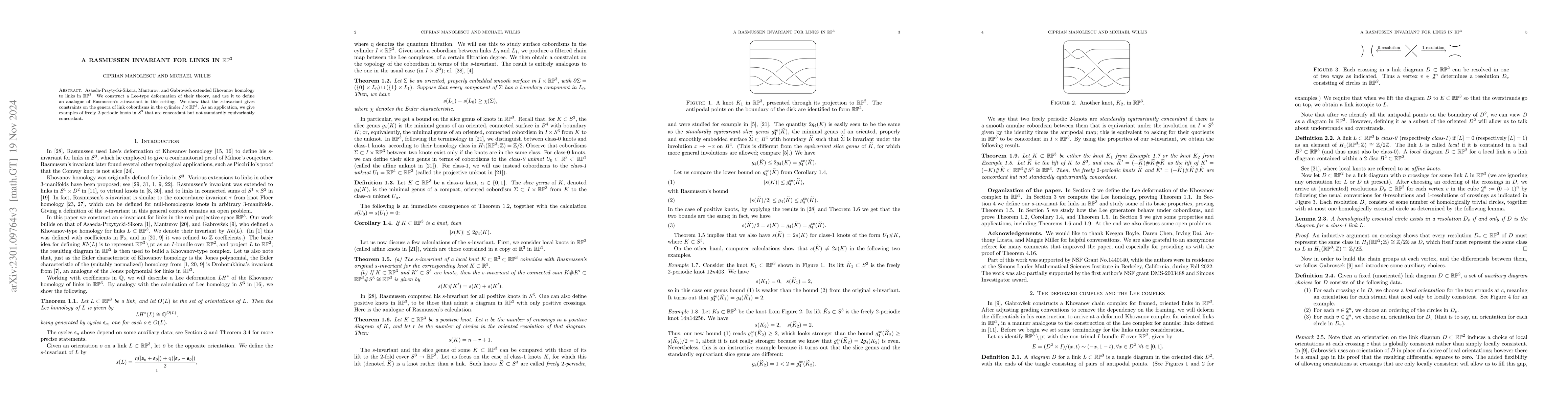 Thumbnail for A Rasmussen invariant for links in $\mathbb{RP}^3$