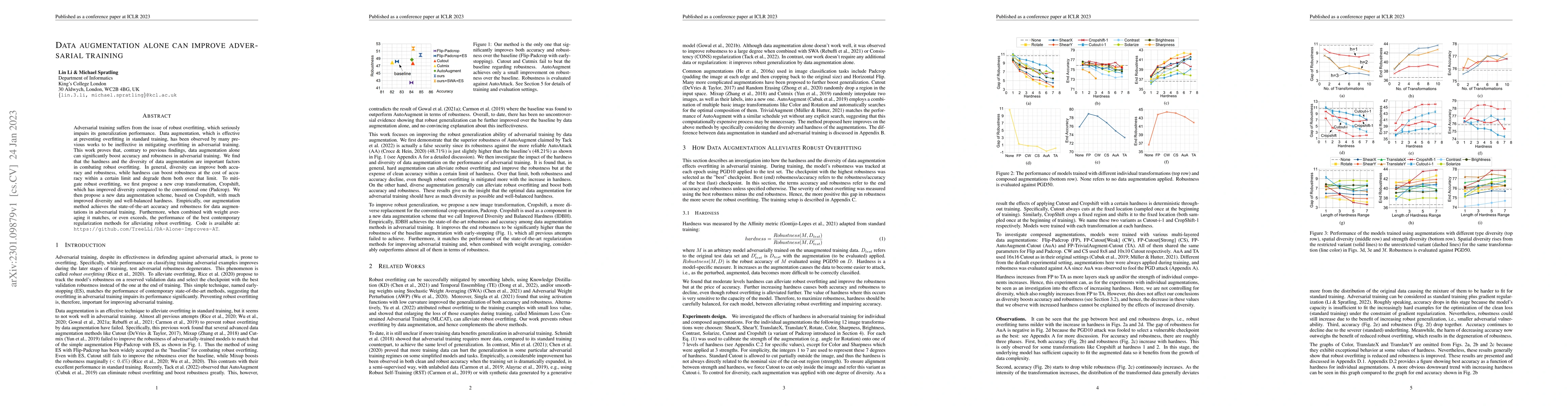 Thumbnail for Data Augmentation Alone Can Improve Adversarial Training