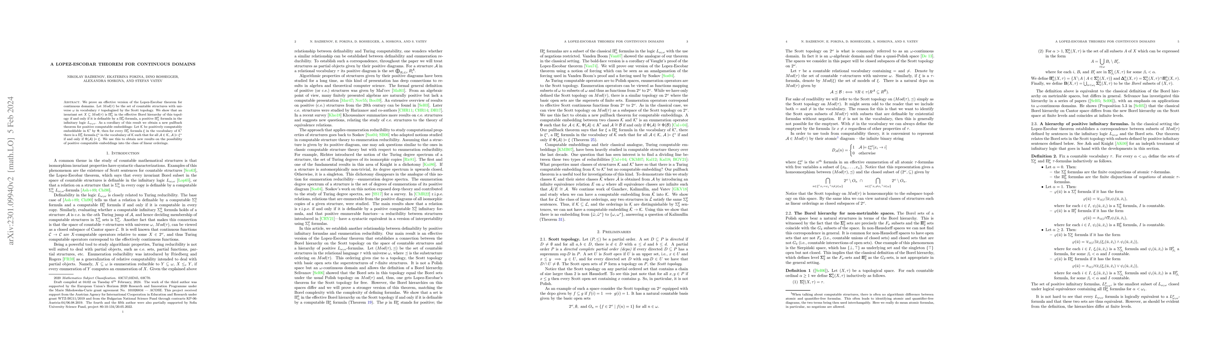 Thumbnail for A Lopez-Escobar Theorem for Continuous Domains