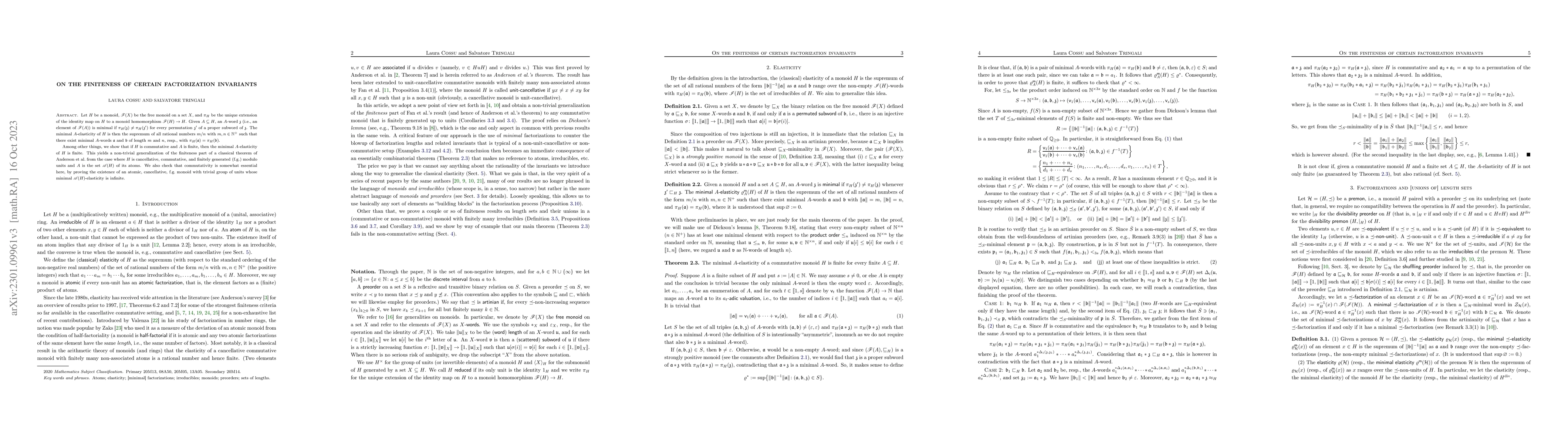 Thumbnail for On the finiteness of certain factorization invariants
