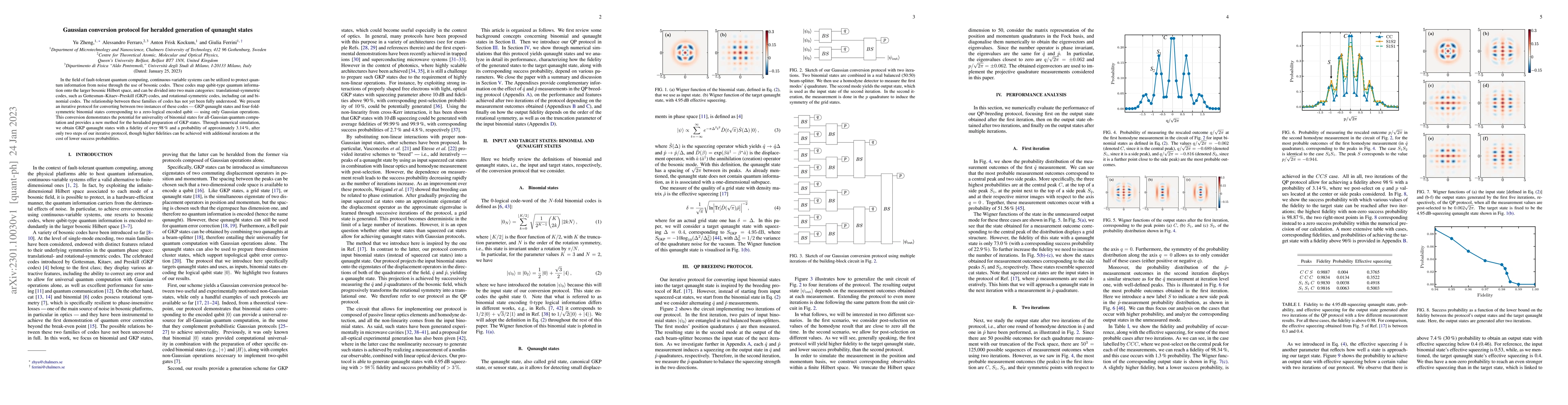 Thumbnail for Gaussian conversion protocol for heralded generation of qunaught states