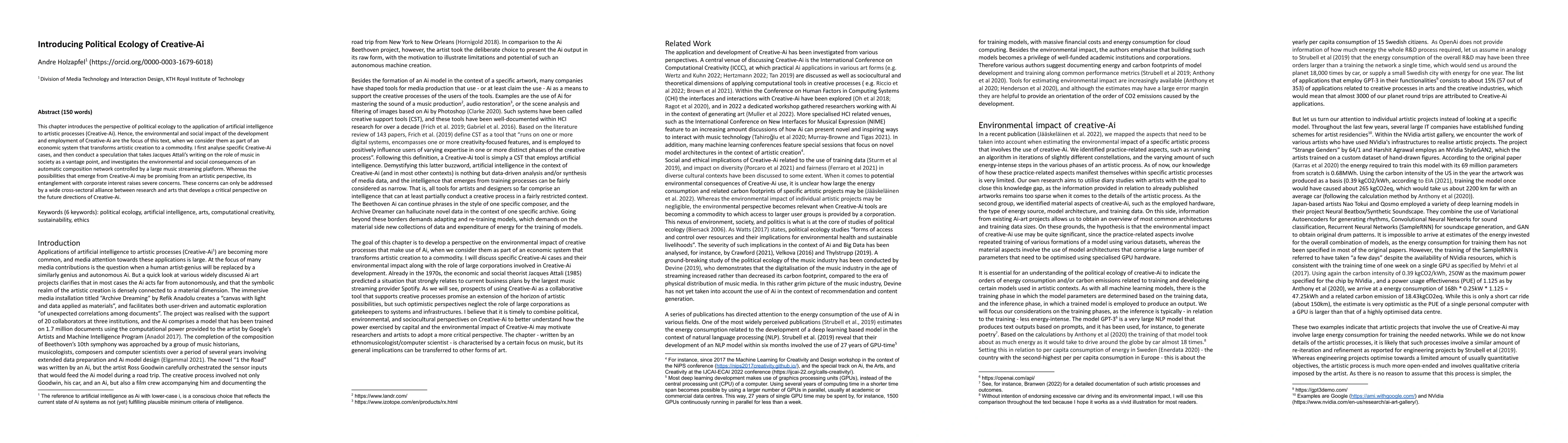 Thumbnail for Introducing Political Ecology of Creative-Ai