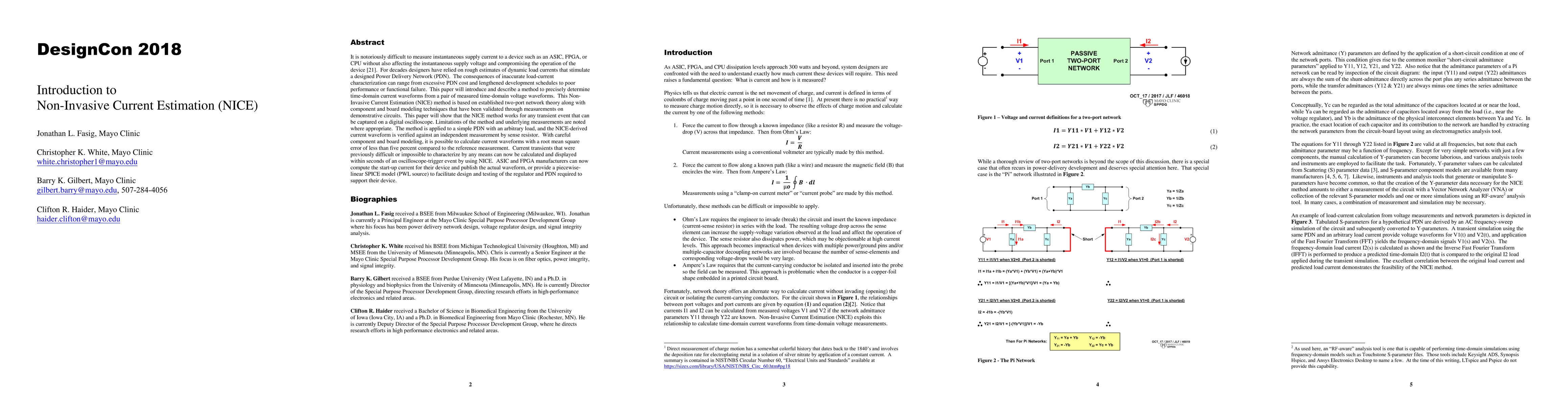 Thumbnail for Introduction to Non-Invasive Current Estimation (NICE)