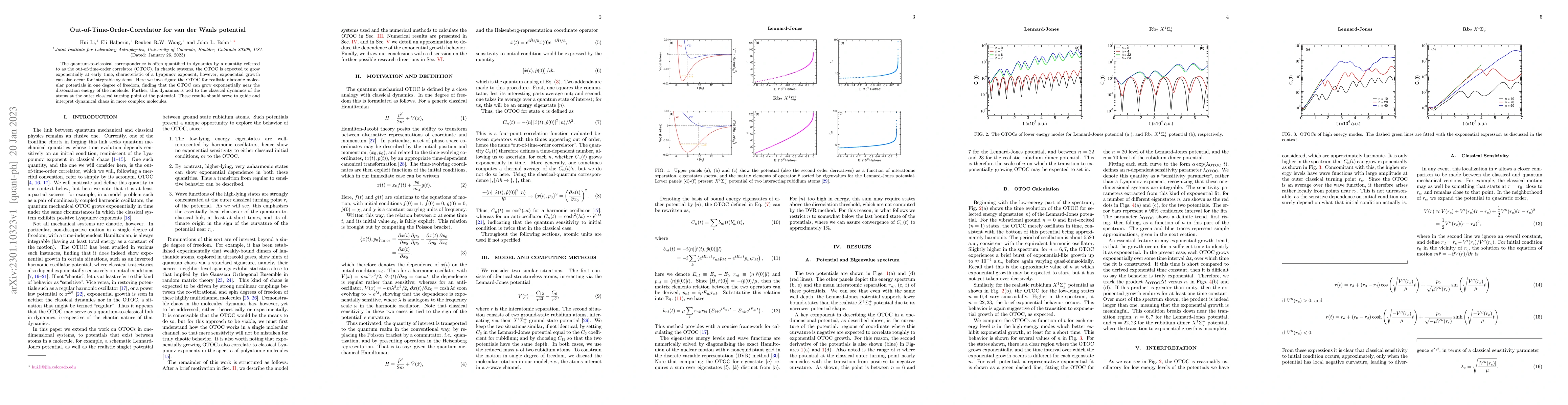 Thumbnail for Out-of-Time-Order-Correlator for van der Waals potential