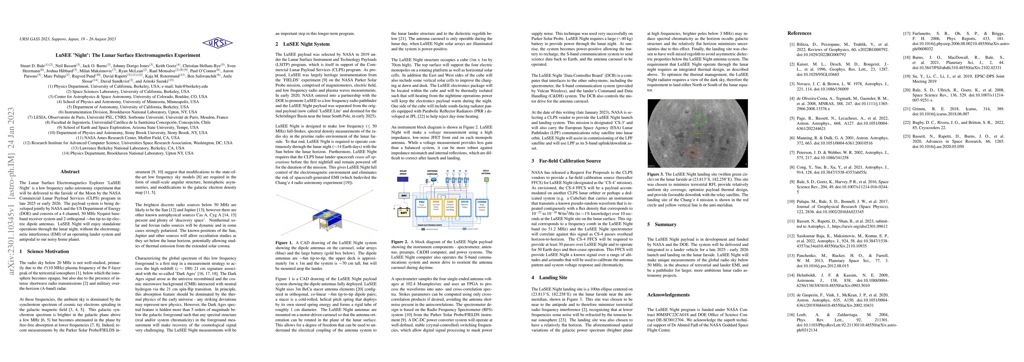Thumbnail for LuSEE 'Night': The Lunar Surface Electromagnetics Experiment