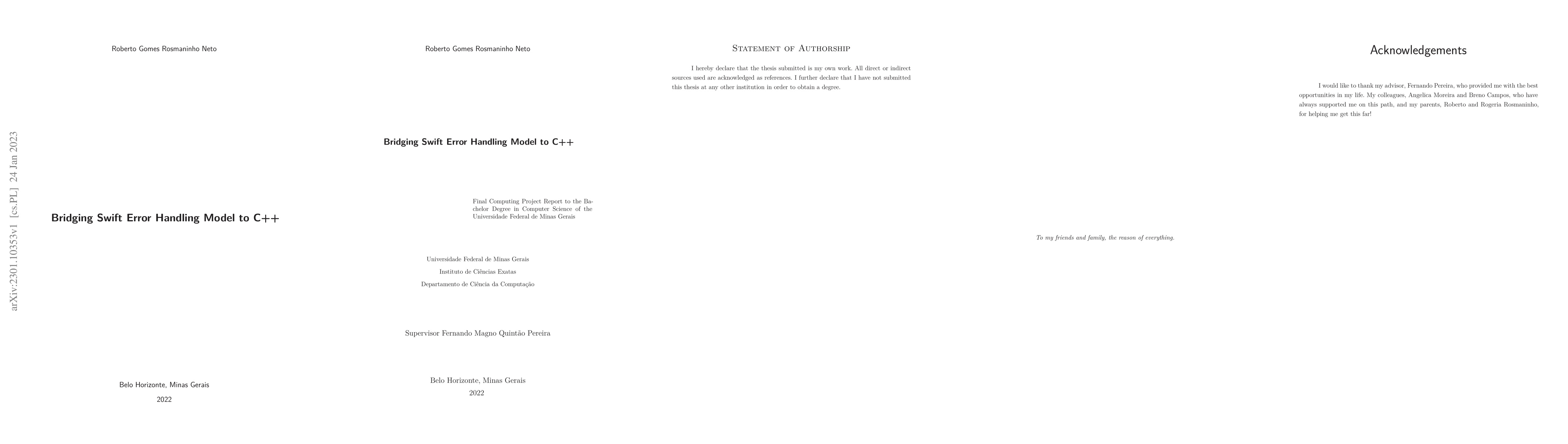Thumbnail for Bridging Swift Error Handling Model to C++