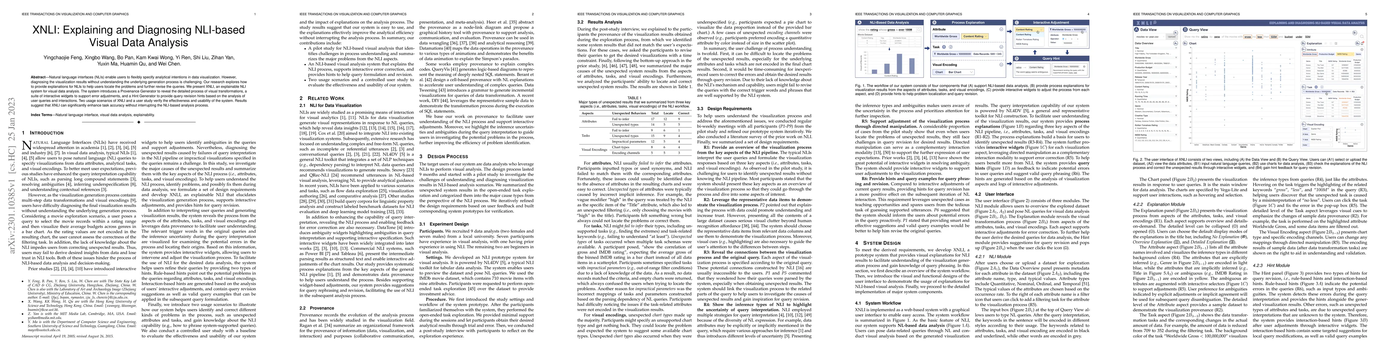 Thumbnail for XNLI: Explaining and Diagnosing NLI-based Visual Data Analysis
