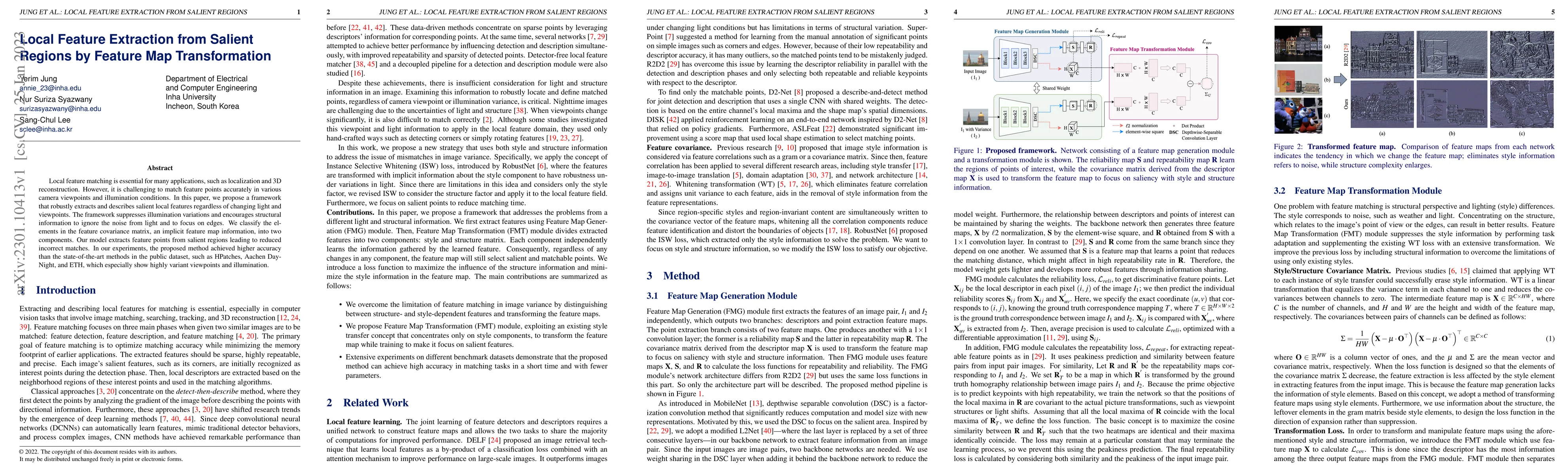 Thumbnail for Local Feature Extraction from Salient Regions by Feature Map
  Transformation