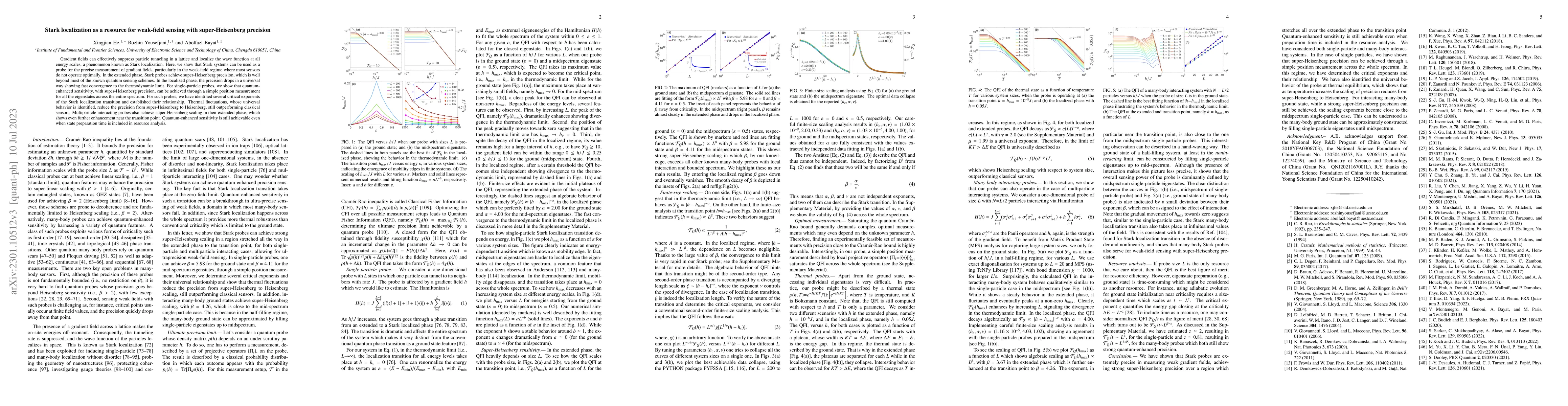 Thumbnail for Stark localization as a resource for weak-field sensing with
  super-Heisenberg precision