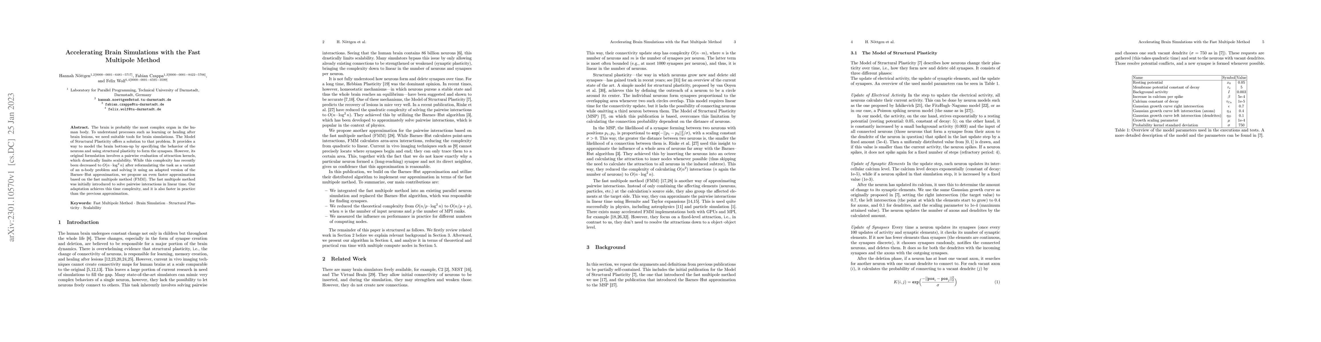 Thumbnail for Accelerating Brain Simulations with the Fast Multipole Method