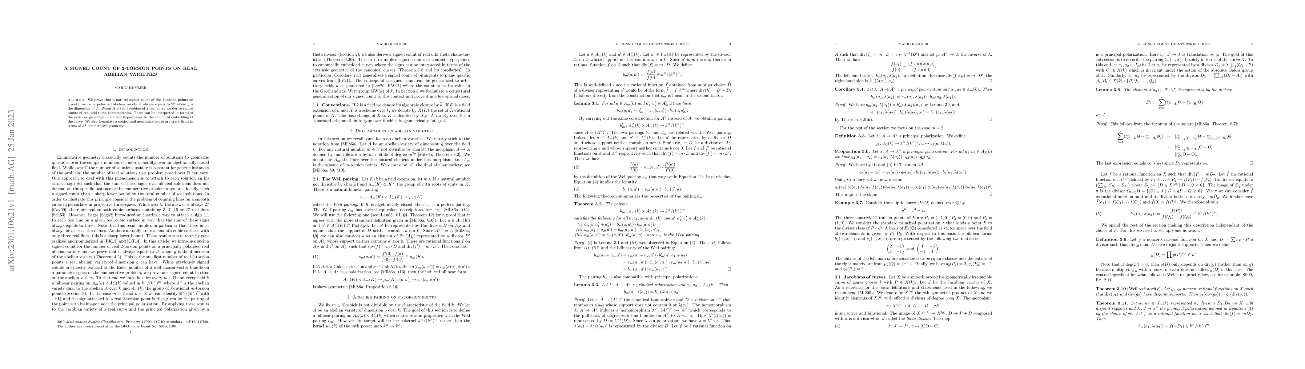 Thumbnail for A signed count of 2-torsion points on real abelian varieties