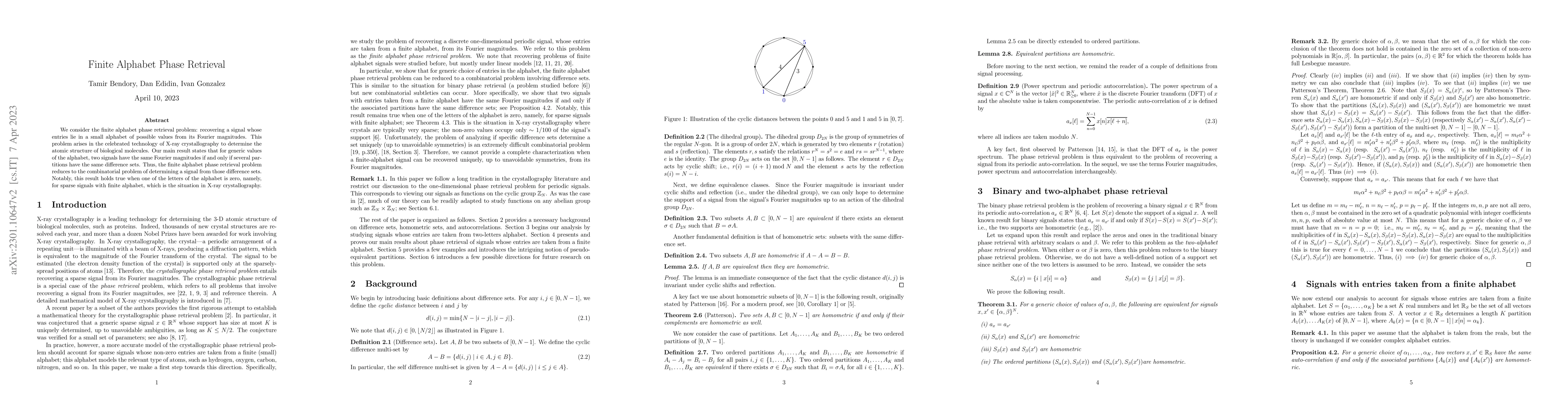 Thumbnail for Finite alphabet phase retrieval