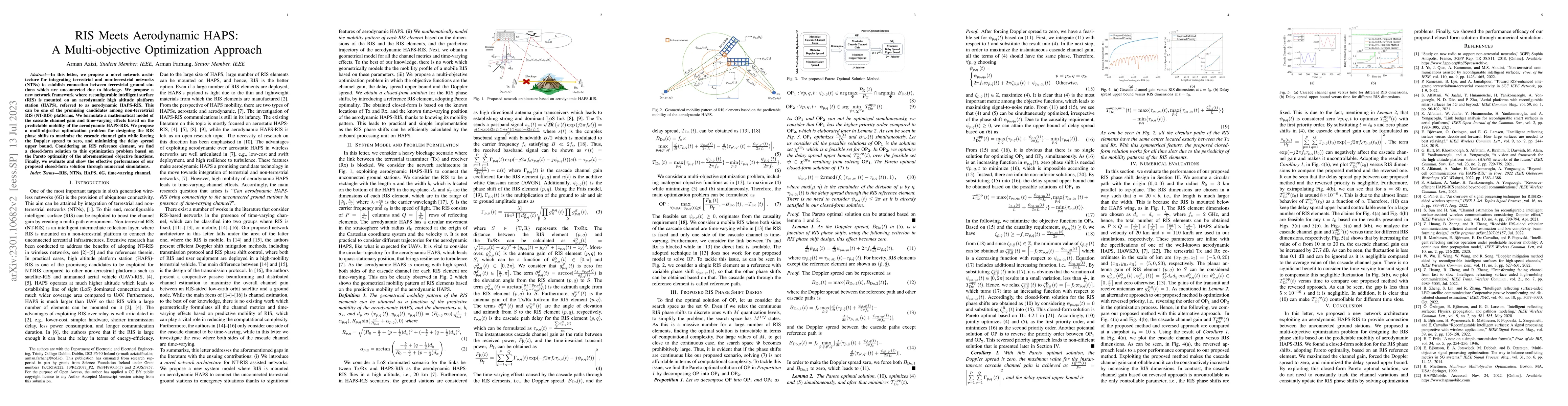 Thumbnail for RIS Meets Aerodynamic HAPS: A Multi-objective Optimization Approach